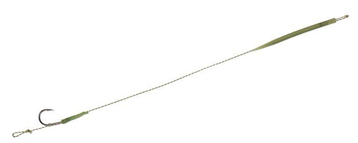 Поводок Fishing ROI карповый с конусом hook 8340A №4 25lb