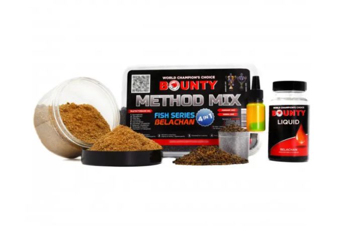 Прикормка BOUNTY METHOD MIX 4in1 BELACHAN (ферментована креветка)