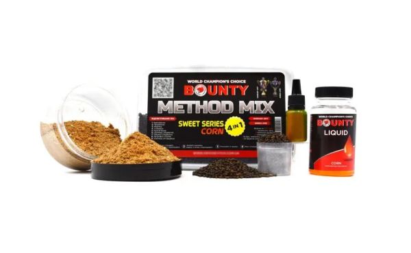 Прикормка BOUNTY METHOD MIX 4in1 CORN (кукурудза)