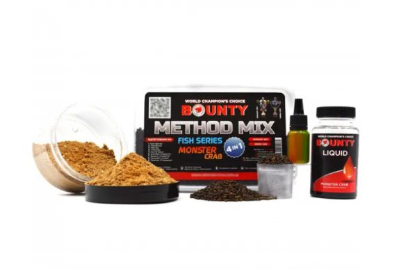 Прикормка BOUNTY METHOD MIX 4in1 MONSTER CRAB (краб монстр)