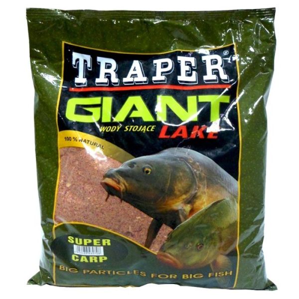 Прикормка TRAPER 2,5 kg Giant Super CARP