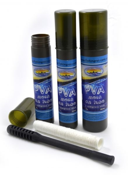 ПВА рукав на трубе Fishing ROI с поршнем (22mm*7m)
