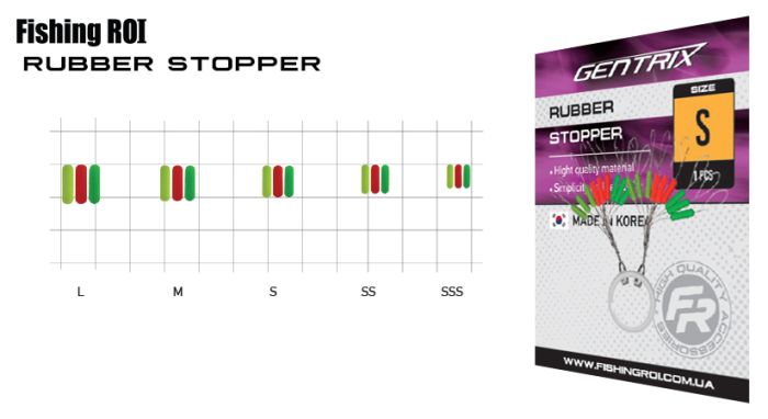 Стопор Fishing ROI SS 707-30-SS