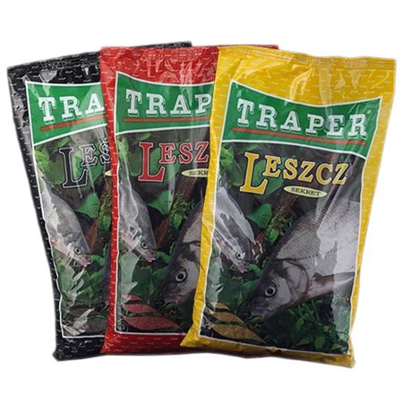 Прикормка TRAPER Secret Series 1kg Плотва чорний