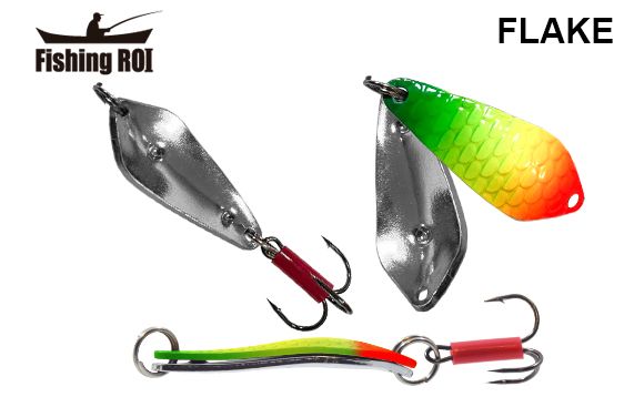 Блесна Fishing ROI Flake 14gr 010+001