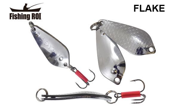 Блесна Fishing ROI Flake 18gr 001+001
