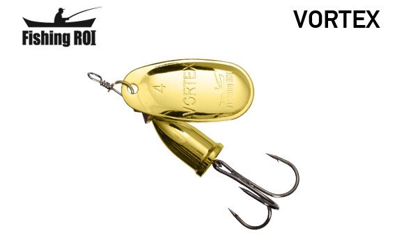 Блесна Fishing ROI Vortex 2 gold 5gr 002