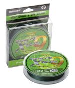 Шнур плетений Fishing ROI X-Run 9PE 150м, #0.6/0.128mm  green