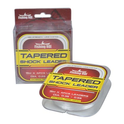 Шок лідер конусний Fishing ROI Tappered Shock Leader