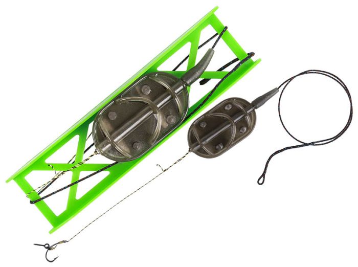 Готова снасть For Super Fish «Arc Flat XL»: 1 гачок № 6, для бойлів, 80 г з шурупом