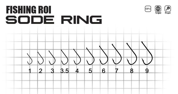Гачки FR Sode-ring №5 (уп13шт)
