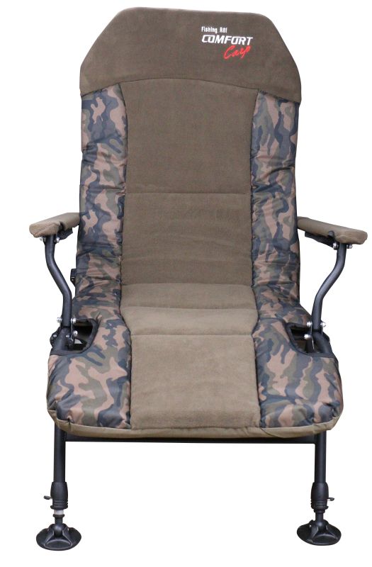 Коропове крісло Fishing ROI Lazy Recline-Chair HYC048-R з підлокітниками