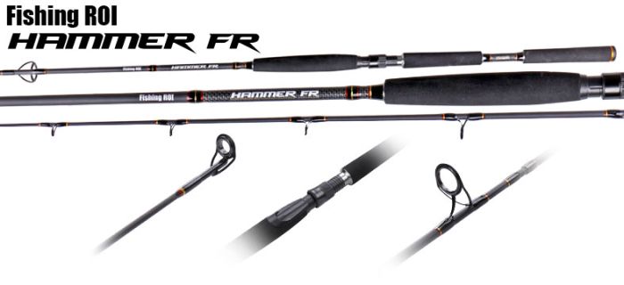 Спінінг HAMMER FR 2,4m 20-80gr