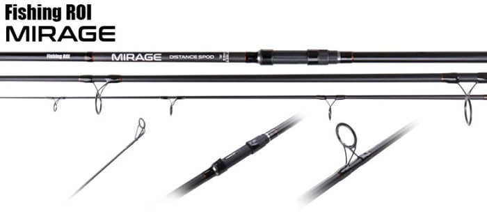 Сподовое удилище MIRAGE FR 3,9m 5,25LBS 3pcs