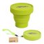 Склянка складна силіконова Tramp з кришкою 180ml olive TRC-083