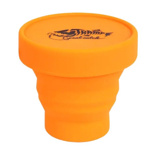 Склянка складна Tramp з кришкою 180ml TRC-083-orange