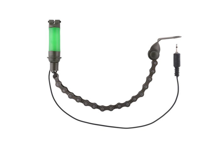 Свінгер Fishing ROI Bite Indicator на вело ланцюгу з підключенням зелений