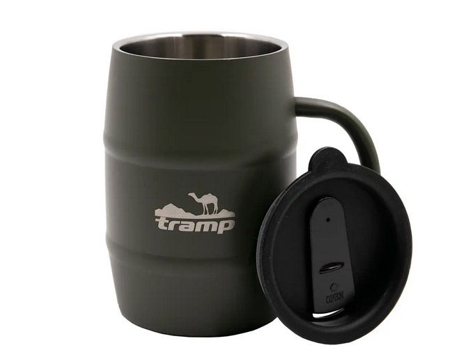 Термокухоль подарунковий Tramp 0,5л. TRC-100-olive