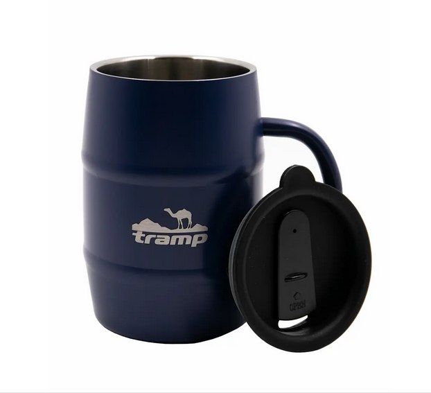 Термокухоль подарунковий Tramp 0,5л. TRC-100-blue синя