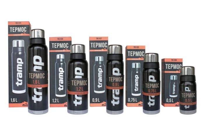 Термос Tramp Expedition Line 1,2л TRC-028-black