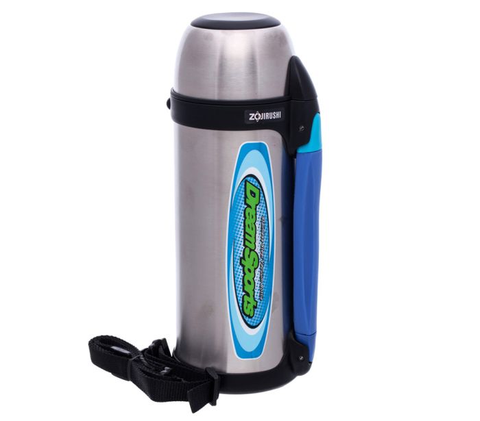 Термос ZOJIRUSHI SJ-SD10ХA 1 л (складная ручка+ремешок) ц:стальной