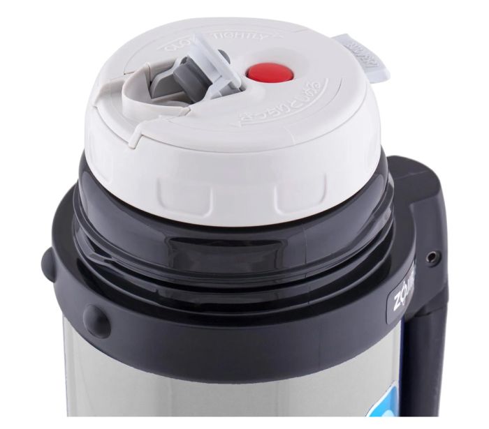 Термос ZOJIRUSHI SJ-SD10ХA 1 л (складная ручка+ремешок) ц:стальной