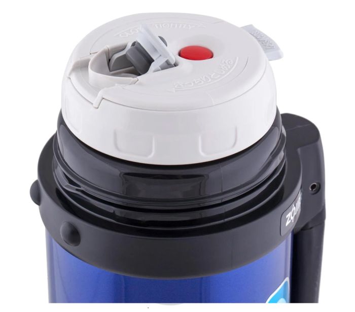 Термос ZOJIRUSHI SJ-SD12AR 1.2 л (складная ручка+ремешок) ц:синий