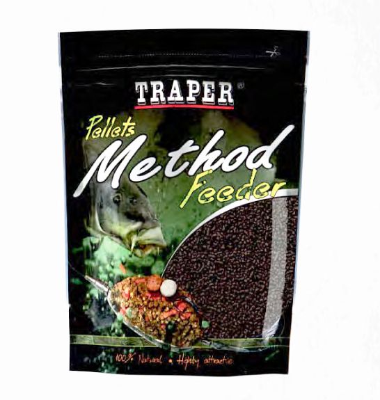 Пеллет TRAPER Method Feeder Pellet 4мм 500гр Sweet Honey