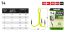 Тройник Fishing ROI Treble Hook T-4 UV Chartreuse BC №2 (5шт/уп)