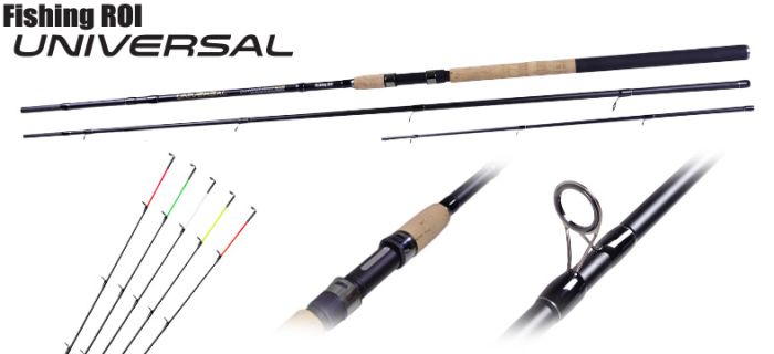 Фидерное удилище Fishing ROI Universal feeder 20-110g 3.30m 5typs