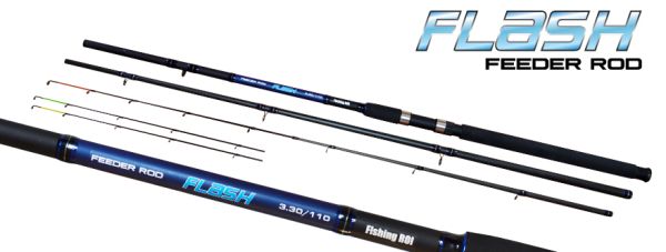 Вудилище Fishing ROI "Flash" Fiberglass Feeder Rod LBS9008 40-110g 3.3m+3tips