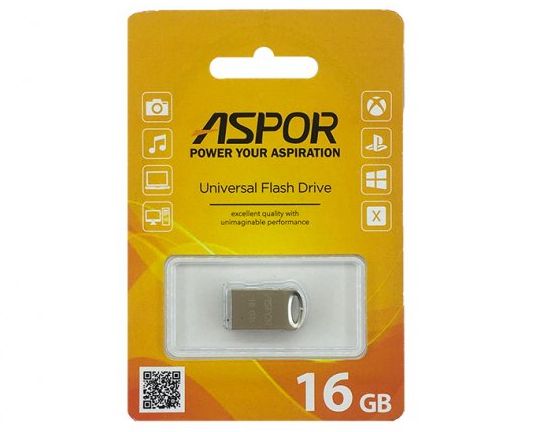 USB Flash Aspor AR105 16GB - серебро