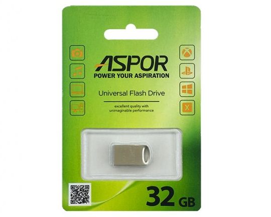 USB Flash Aspor AR105 32GB - серебро