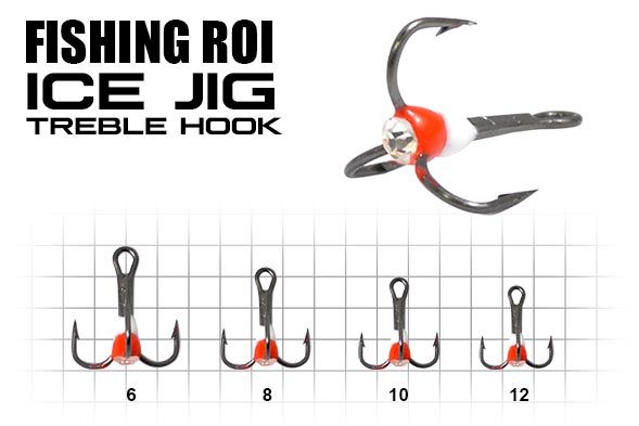 Трійник з каплею Fishing ROI 6 WR