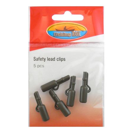 Безопасная клипса Fishing ROI Safety lead clips (green)