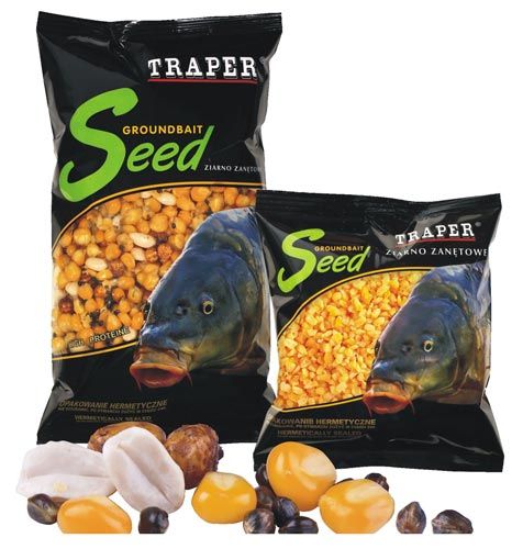 Зерносуміш TRAPER 1kg Corn Carp Honey