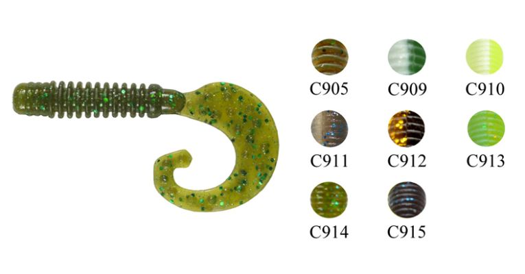 Силікон Fishing ROI Judder Tail 40