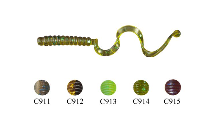 Силікон Fishing ROI Spiral Tail 25